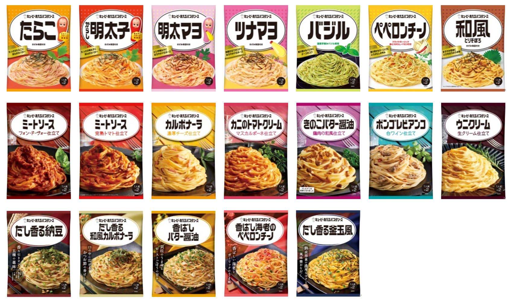 あえるパスタソース」20周年記念キャンペーン／キユーピー | フードウイークリーWEB｜週刊食品