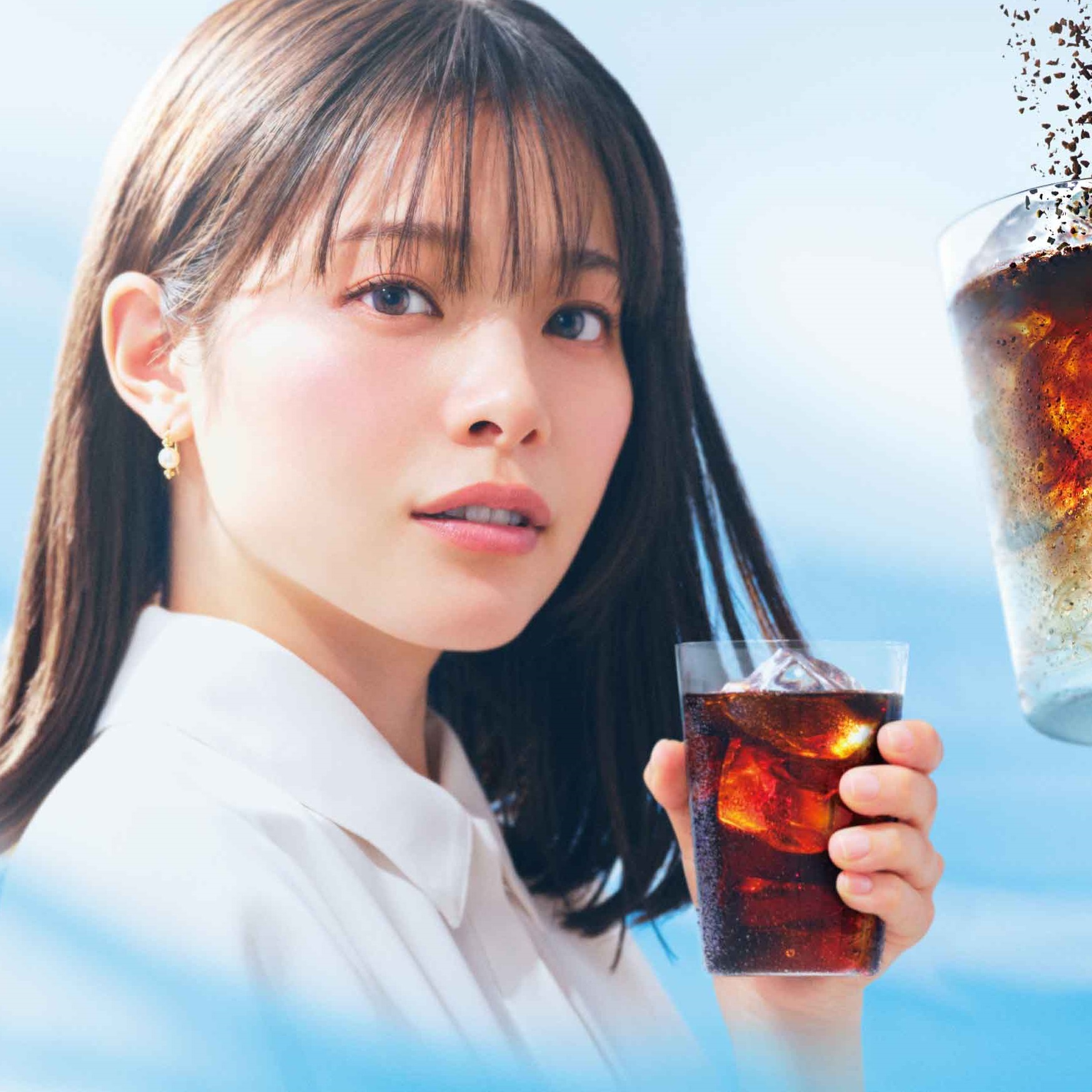 岸井ゆきのが爽やか風を運ぶ／ネスレ日本 - フードウイークリーWEB