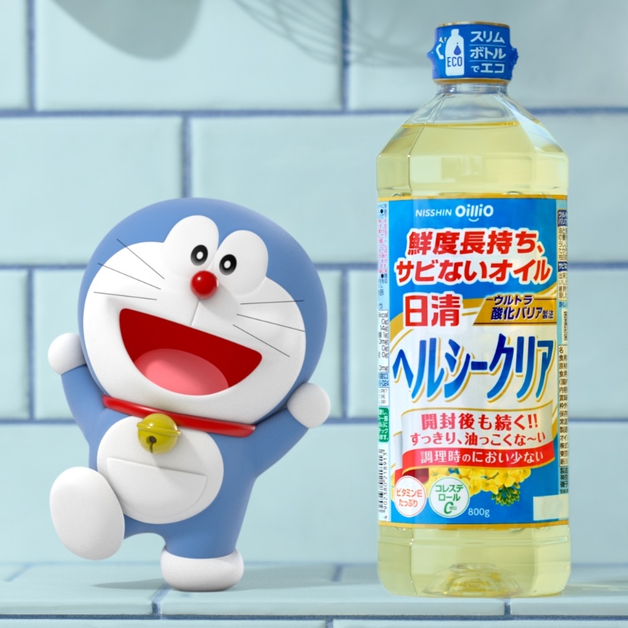 ドラえもんグッズやヘルシークリア当たる！／日清オイリオ