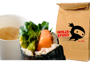 お寿司のファストフードを都内で実証販売／ミツカンG