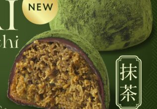 大ヒットスイーツに新展開「ドバイチョコ餅」に抹茶フレーバー登場／FRUITS SAND THREE / Age.3 KAMA（アゲサン 嘉麻）