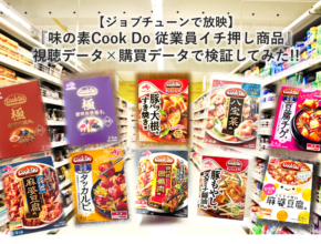 「ジョブチューン」視聴で「Cook Do」購入増／リサーチ・アンド・イノベーション