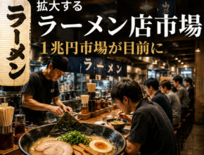 ラーメン店市場、2025年度は過去最高の8855億円/帝国データバンク